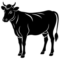     cow vector illustration
