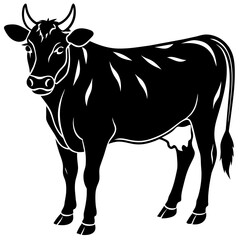     cow vector illustration
