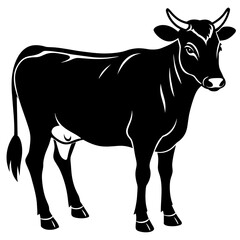     cow vector illustration
