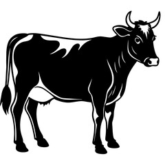     cow vector illustration
