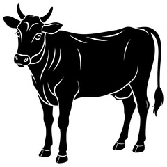     cow vector illustration

