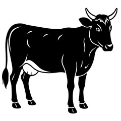     cow vector illustration
