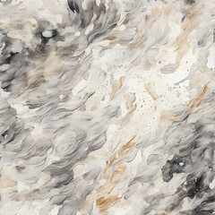 Grungy grey, white and gold water color streaks texture background
