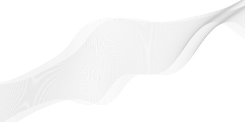 Abstract wave element for design. Digital frequency track equalizer. Stylized line art background. Elegant abstract smooth swoosh speed gray wave modern stream background. Vector illustration