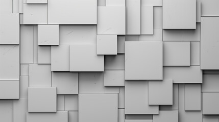 Abstract grey background with squares, copy space