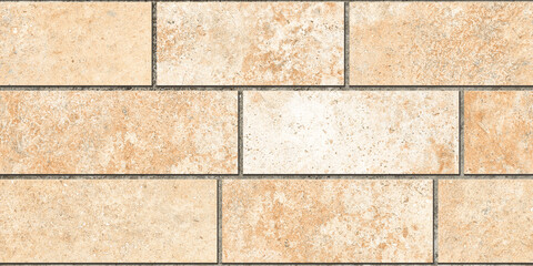 natural brick wall texture background, ceramic vitrified seamless design of elevation wall tiles....