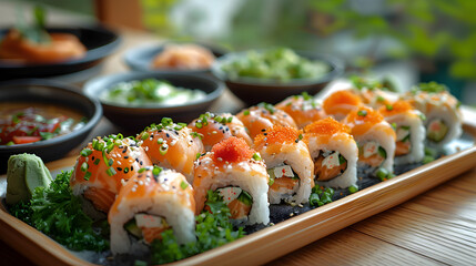 Vegetable Tempura on Decorated
