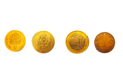 Marocco dirham  coin currency