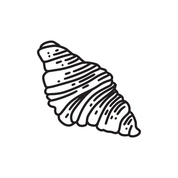 Outline Handdrawn Mexican cuisine illustration Line Art Cartoon