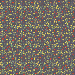 Seamless  flower vector pattern , wonderful floral patterns