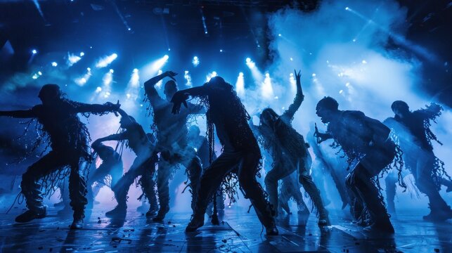 Actors from 'Festa', Cirque du Soleil's before Cirque du Soleil show