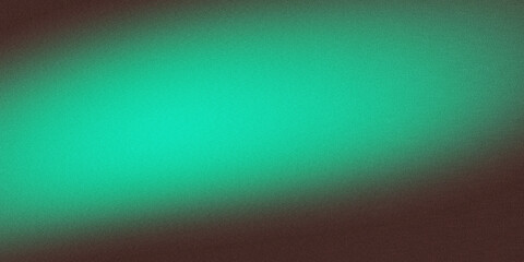 Obraz premium Brown And Turquoise Teal Gradient Background With Grainy Texture