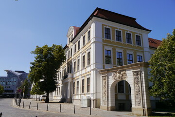 Fototapeta na wymiar Landtag Sachsen-Anhalt in Magdeburg