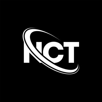 NCT logo. NCT letter. NCT letter logo design. Initials NCT logo linked with circle and uppercase monogram logo. NCT typography for technology, business and real estate brand.