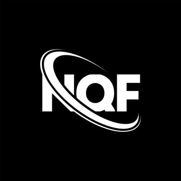 NQF logo. NQF letter. NQF letter logo design. Initials NQF logo linked with circle and uppercase monogram logo. NQF typography for technology, business and real estate brand.