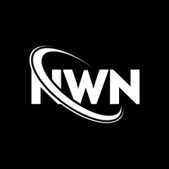 NWN logo. NWN letter. NWN letter logo design. Initials NWN logo linked with circle and uppercase monogram logo. NWN typography for technology, business and real estate brand.