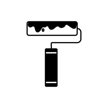 recommend clip art: Paint Roller Icon