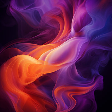 abstract background with smoke