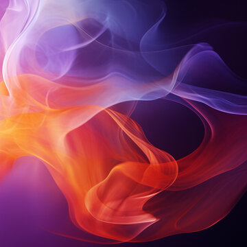 abstract background with smoke