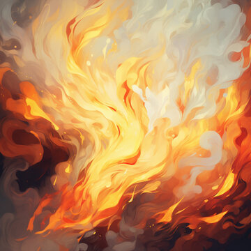 fire flames background