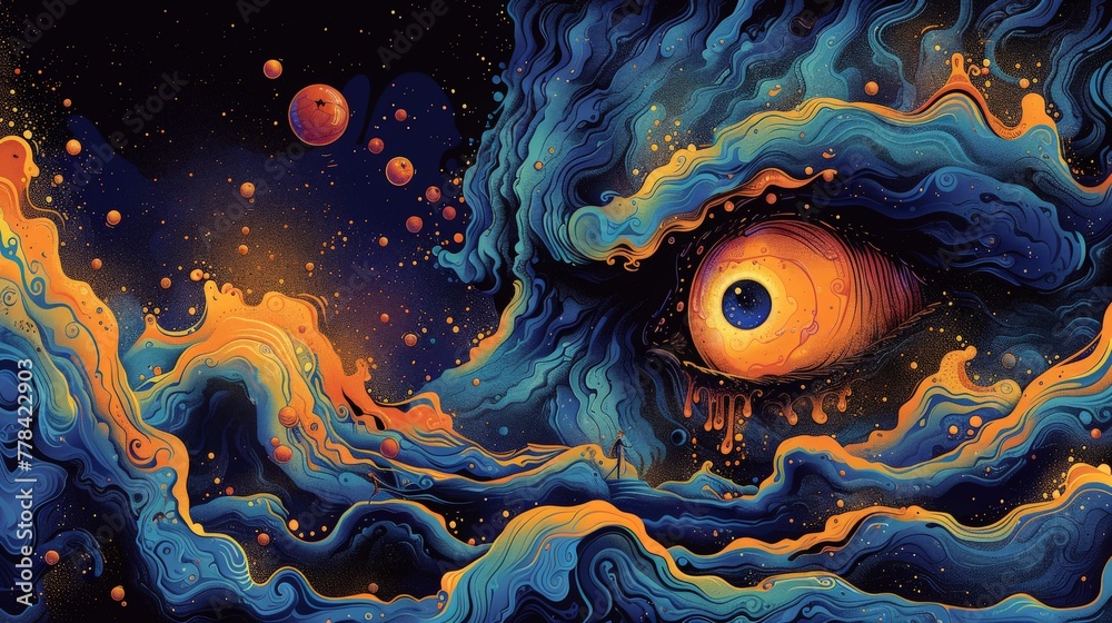 Canvas Prints nebula's eye