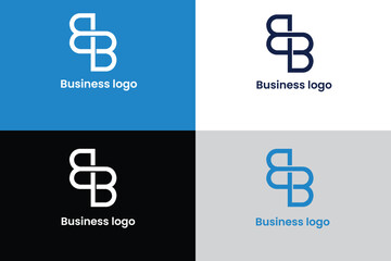 letter b logo, letter bb logo, letter bp company logo, logomark