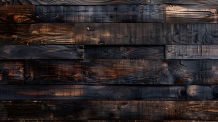 a wood planks with different colors