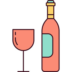 food multi color icon pack