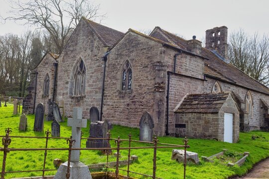 chaple on cemetery in Heysham