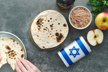 Jewish Passover celebrations. 