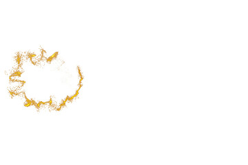 Fairy Gold Dust, Fairy Gold Glowing Dust Tale, Magic Abstract Background, Magic Dust, Golden Glitter Heart, Golden Transparent Background