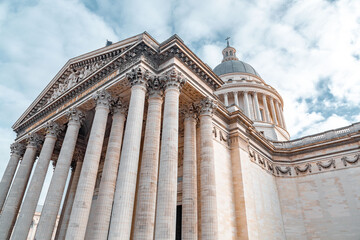 The Pantheon is a monument in the 5th arrondissement of Paris, France - 778444310