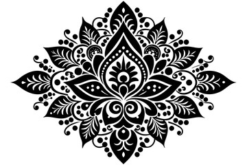 black and white star &  line-seamless-vector-illustration.