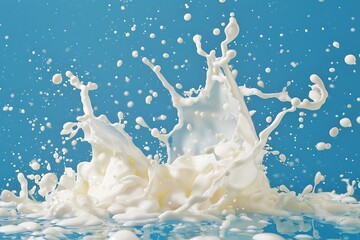 Obraz na płótnie Canvas splash of milk