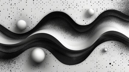  Monochrome Fluidity