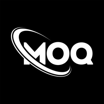 MOQ logo. MOQ letter. MOQ letter logo design. Initials MOQ logo linked with circle and uppercase monogram logo. MOQ typography for technology, business and real estate brand.