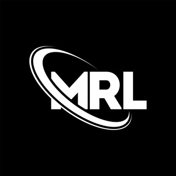 MRL logo. MRL letter. MRL letter logo design. Initials MRL logo linked with circle and uppercase monogram logo. MRL typography for technology, business and real estate brand.