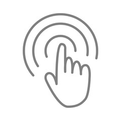 Vector flat icon. Gray icon on isolated on white background. Business concept. Perfect for your creative idea.