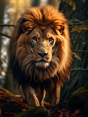 Obraz premium portrait of a lion
