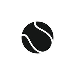 Tennis ball vector