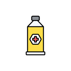 Paste icon design with white background stock illustration