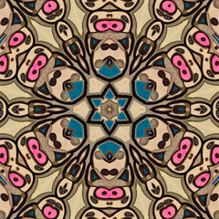 Naklejka premium Tribal Pattern