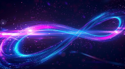 abstract background with blue and purple light 