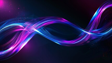 abstract background with blue and purple light 