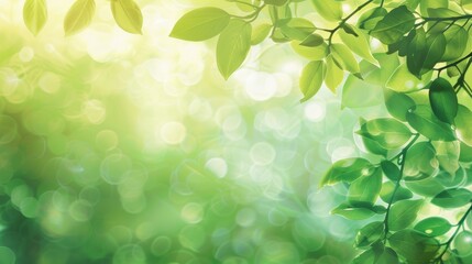 Obraz premium Abstract green back ground