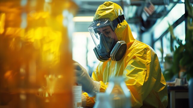 Safety precautions with hazardous materials