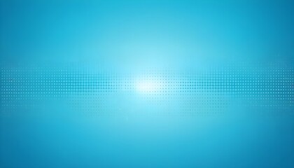 Light blue gradient with halftone elements