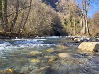 La Malsanne dans le secteur d'Entraigues