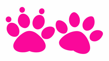 Exploring Cat Paws Trails Vector Illustrations for Feline Enthusiasts