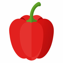 Bell Pepper Isolated Vector Art Spice Up Your Designs